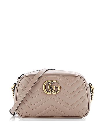 Gucci GG Marmont Shoulder Bag Matelasse Leather Small (view 1)