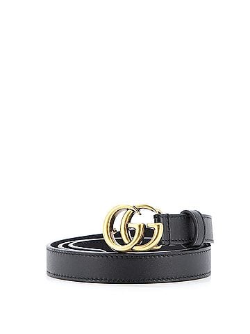 Gucci GG Marmont Belt Leather Thin (view 1)