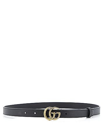 Gucci GG Marmont Belt Leather Thin (view 2)