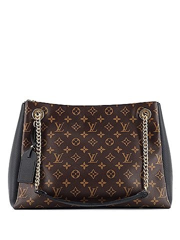 Louis Vuitton Surene Handbag Monogram Canvas with Leather MM (view 1)