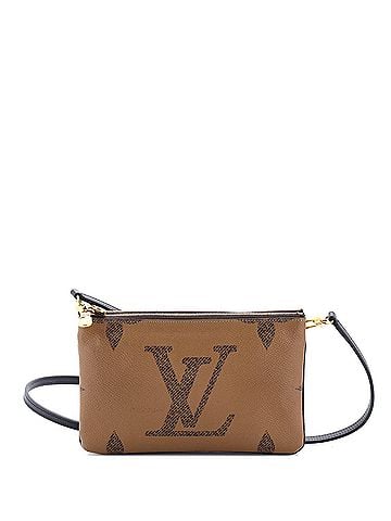 Louis Vuitton Double Zip Pochette Reverse Monogram Giant (view 1)