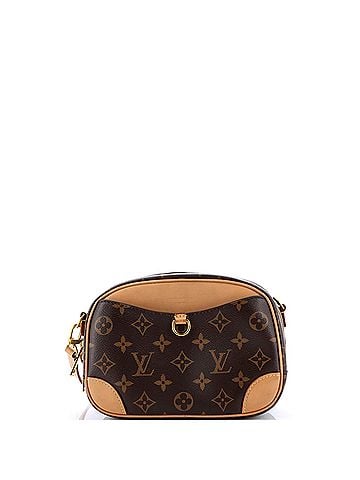 Louis Vuitton Deauville Handbag Monogram Canvas Mini (view 1)