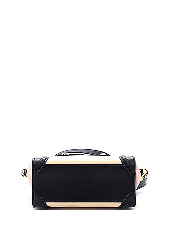 Céline Tricolor Luggage Bag Leather Nano (view 2)