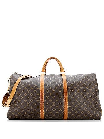 Louis Vuitton Keepall Bandouliere Bag Monogram Canvas 60 (view 1)