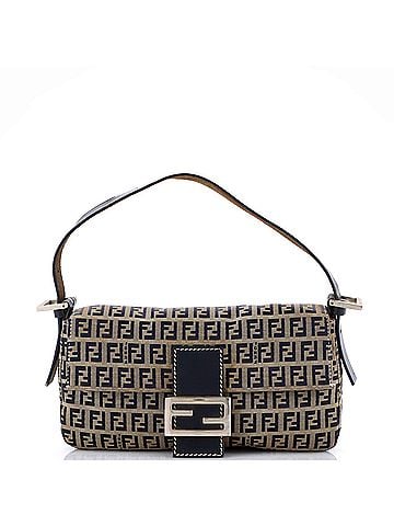 Fendi Mama Forever Bag Zucchino Canvas Mini (view 1)