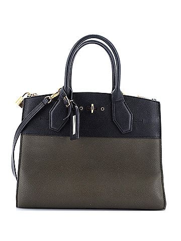 Louis Vuitton City Steamer Handbag Leather MM (view 1)