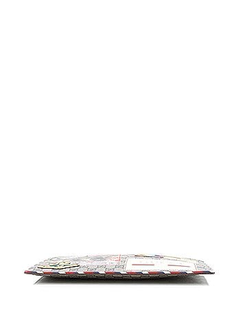 Gucci Courrier Pouch GG Coated Canvas with Applique (view 2)