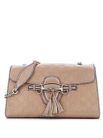 Gucci Emily Chain Flap Bag Guccissima Leather Medium (view 1)