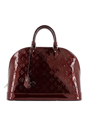 Louis Vuitton Alma Handbag Monogram Vernis GM (view 1)