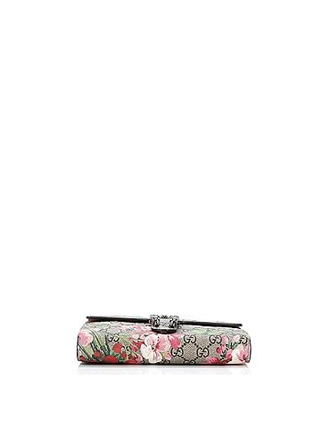 Gucci Dionysus Chain Wallet Blooms Print GG Coated Canvas Small (view 2)