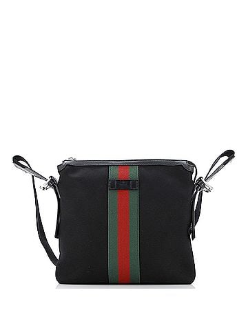 Gucci Web Messenger Bag Techno Canvas Medium (view 1)