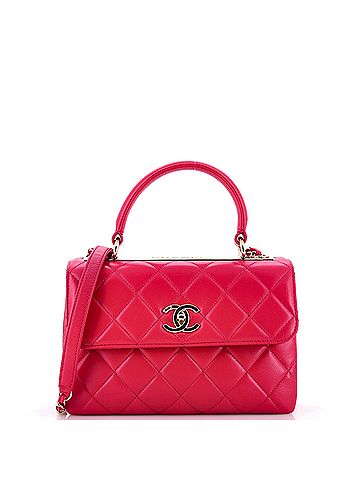 Chanel Trendy CC Top Handle Bag Quilted Lambskin Small (view 1)