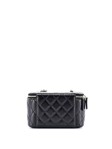 Chanel Classic Vanity Case with Chain Quilted Lambskin Small (view 2)