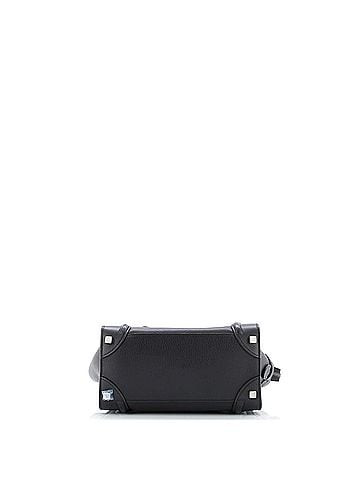 Céline Luggage Bag Grainy Leather Micro (view 2)