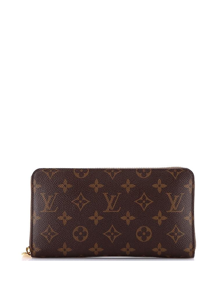 Louis Vuitton 100% Coatead Canvas Brown Zippy Organizer Monogram Canvas One size - photo 1