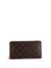 Louis Vuitton 100% Coatead Canvas Brown Zippy Organizer Monogram Canvas One size - photo 3