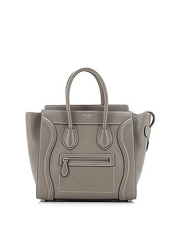 Céline Luggage Bag Grainy Leather Micro (view 1)