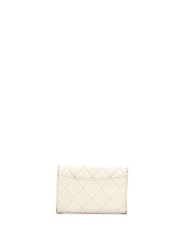 Chanel Classic Flap Card Case Quilted Caviar (view 2)