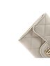 Chanel 100% Leather White Classic Flap Card Case Quilted Caviar One size - photo 6