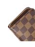 Louis Vuitton 100% Coatead Canvas Brown Clemence Wallet Damier One size - photo 6