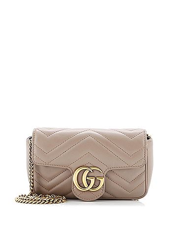 Gucci GG Marmont Flap Bag Matelasse Leather Super Mini (view 1)