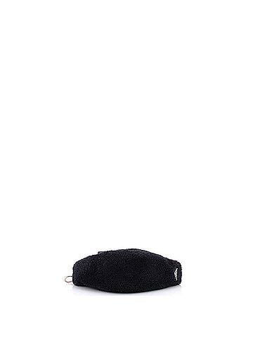 Prada Triangle Logo Zip Crossbody Bag Terry Cloth Small (view 2)