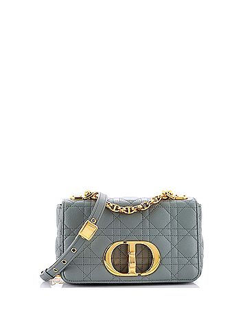 Christian Dior Caro Bag Cannage Quilt Calfskin Small (view 1)