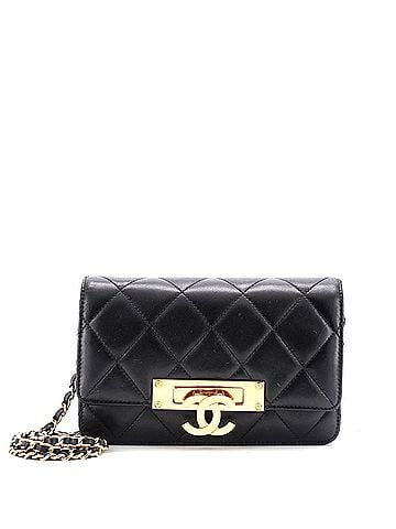 Chanel Golden Class Wallet on Chain Quilted Lambskin (view 1)