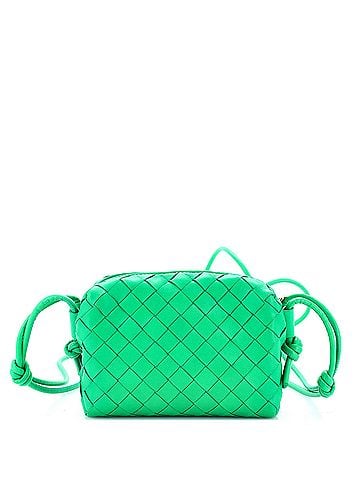 Bottega Veneta Loop Crossbody Bag Intrecciato Nappa Mini (view 1)