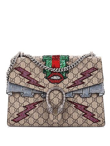 Gucci Dionysus Bag Embellished GG Coated Canvas Medium (view 1)