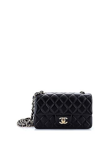 Chanel Classic Single Flap Bag Quilted Lambskin Mini (view 1)