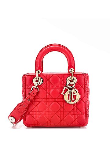 Christian Dior My Lady Dior Bag Cannage Quilt Lambskin (view 1)