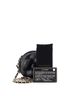 Chanel 100% Leather Black Camellia Round Clutch with Chain Lambskin One size - photo 3