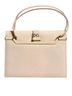 Dolce & Gabbana Basic 100% Leather Solid Tan Beige Leather Ingrid Top Handle Shoulder Women's Bag One size - photo 3