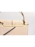 Dolce & Gabbana Basic 100% Leather Solid Tan Beige Leather Ingrid Top Handle Shoulder Women's Bag One size - photo 6