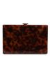 Dolce & Gabbana Basic 100% Other Solid Brown Brown Leather Clutch Evening Crossbody Women's Bag One size - photo 1