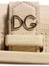 Dolce & Gabbana Basic 100% Leather Solid Tan Beige Leather Ingrid Top Handle Shoulder Women's Bag One size - photo 4