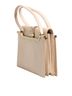 Dolce & Gabbana Basic 100% Leather Solid Tan Beige Leather Ingrid Top Handle Shoulder Women's Bag One size - photo 2