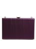 Dolce & Gabbana Basic 100% Other Solid Purple Purple Leather Clutch Evening Crossbody Women's Bag One size - photo 1