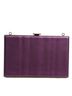Dolce & Gabbana Basic 100% Other Solid Purple Purple Leather Clutch Evening Crossbody Women's Bag One size - photo 2