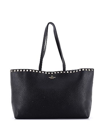 Valentino Garavani Rockstud Shopper Tote Leather Medium (view 1)