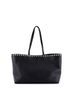Valentino Garavani 100% Leather Black Rockstud Shopper Tote Leather Medium One size - photo 4