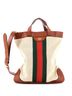 Gucci 100% Canvas Plain Tan Shopping Tote Vintage Web Canvas Large One size - photo 1