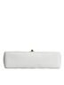 Chanel 100% Leather Solid White White Medium Classic DIANA Shoulder Bag Gold Plated Women's Purse One size - photo 2
