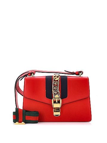 Gucci Sylvie Shoulder Bag Leather Small (view 1)