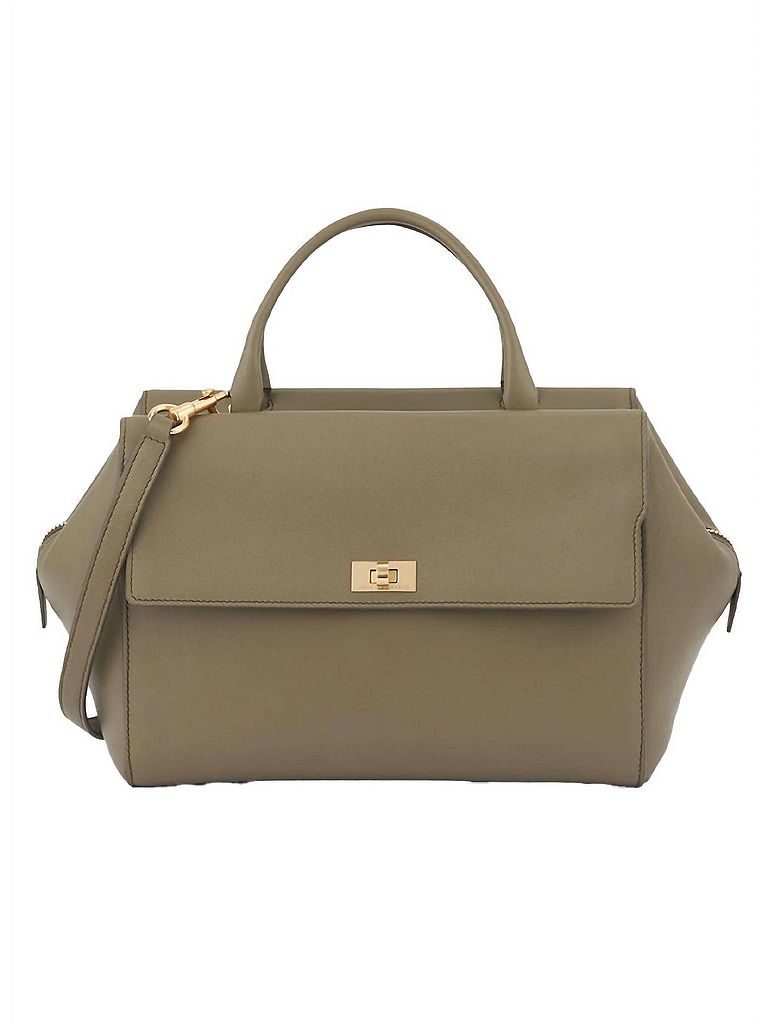 Anya Hindmarch Green Seaton Top Handle In Classic Calf Leather One size - photo 1