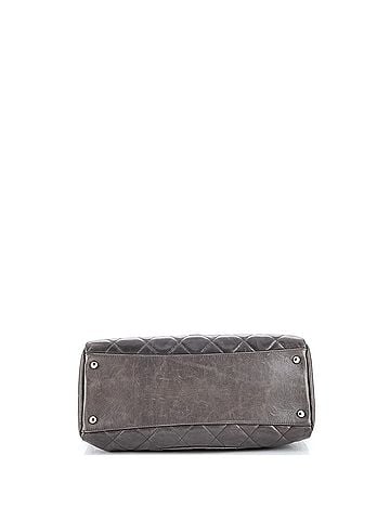 Chanel CC Delivery Tote Quilted Glazed Calfskin Small (view 2)