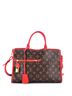 Louis Vuitton Brown Red Popincourt NM Handbag Monogram Canvas with Leather PM One size - photo 1