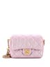 Chanel 100% Leather Purple My Perfect Adjustable Chain Flap Bag Quilted Iridescent Caviar Mini One size - photo 1