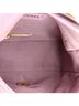 Chanel 100% Leather Purple My Perfect Adjustable Chain Flap Bag Quilted Iridescent Caviar Mini One size - photo 6